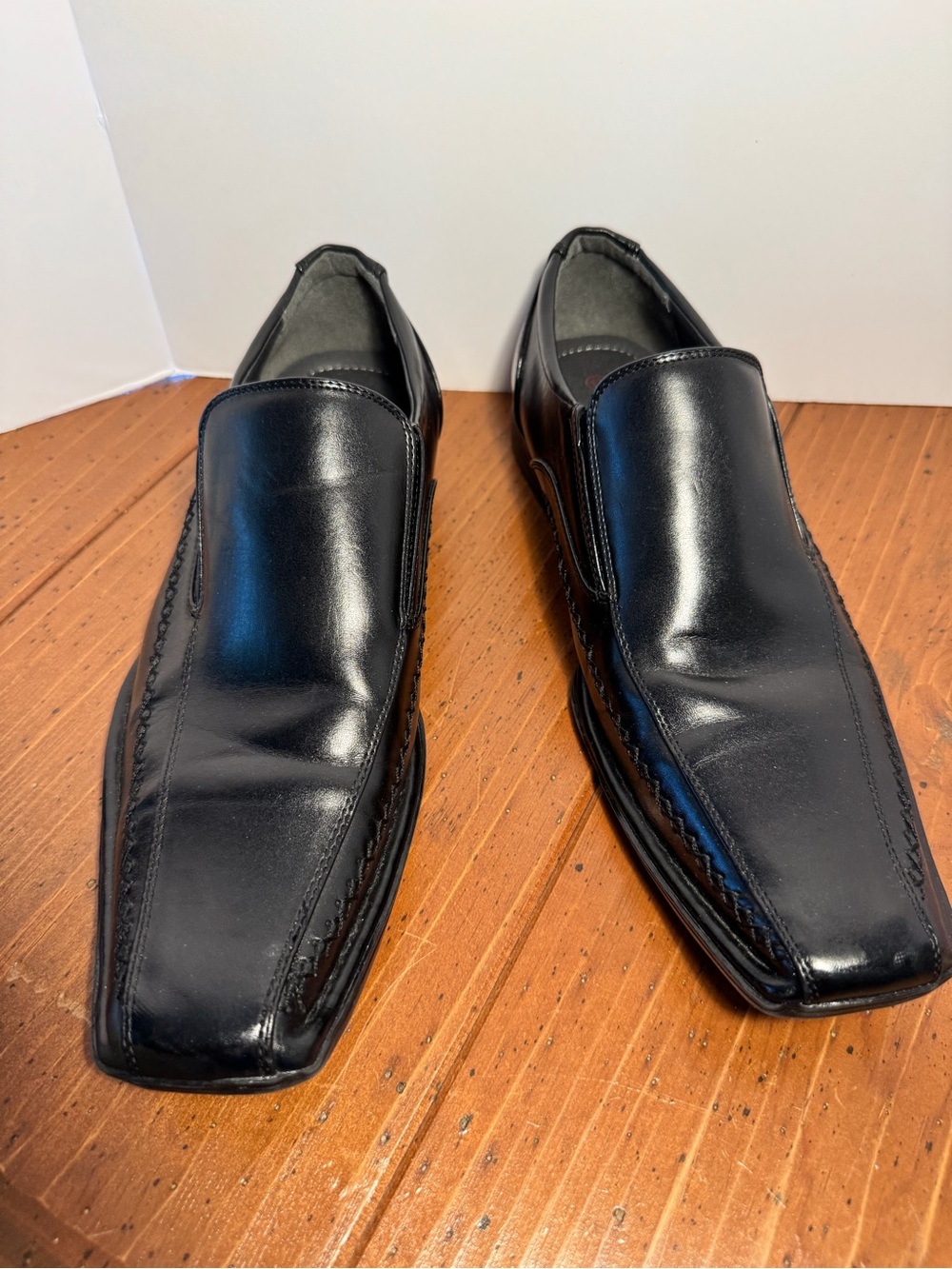DEXTER Comfort Memory Foam Slip On Loafer Dress Shoes - Men's Size 12 - Black